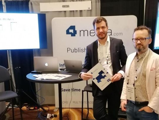 Piotr Marek i Marcin Stachyra podczas targów Mega Conference 2020