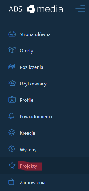panel boczny ads4media