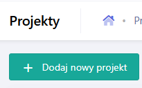 przycisk dodaj nowy projekt ADS4media