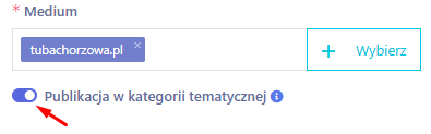 suwak publikacja w kategorii tematycznej