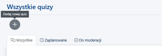 Dodawanie Quizu w CMS4media