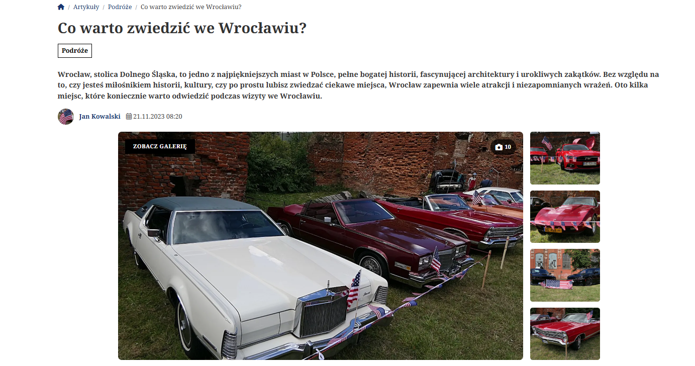 Główna galeria zdjęć - w artykule