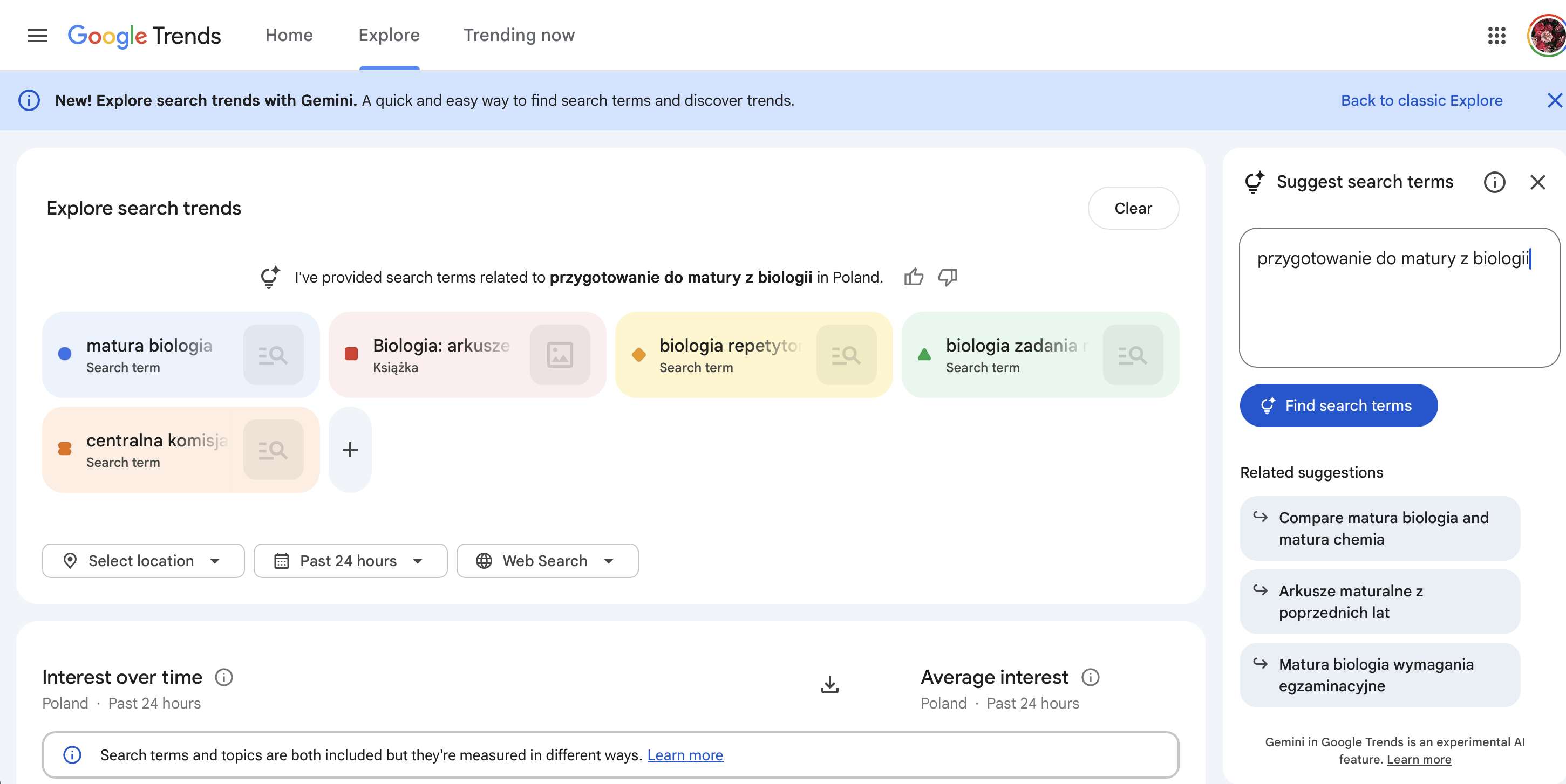 integracja gemini w google trends 2026